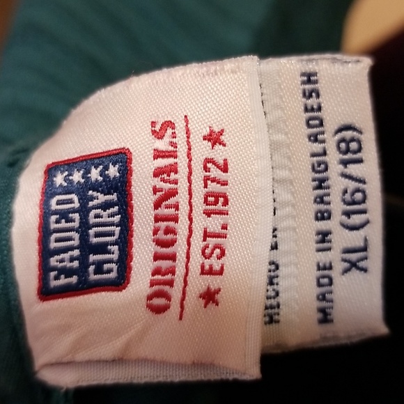 XL "Faded Glory" Teal Top - Picture 4 of 5